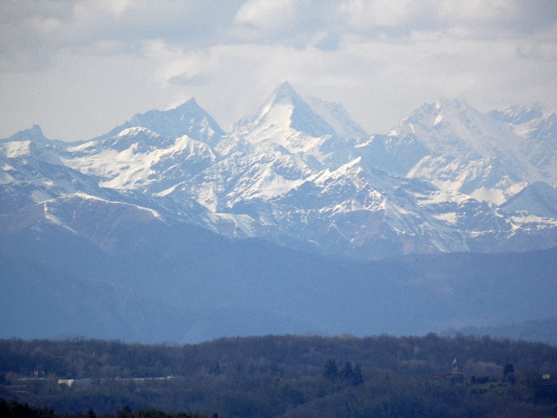Forse il monte rosa?